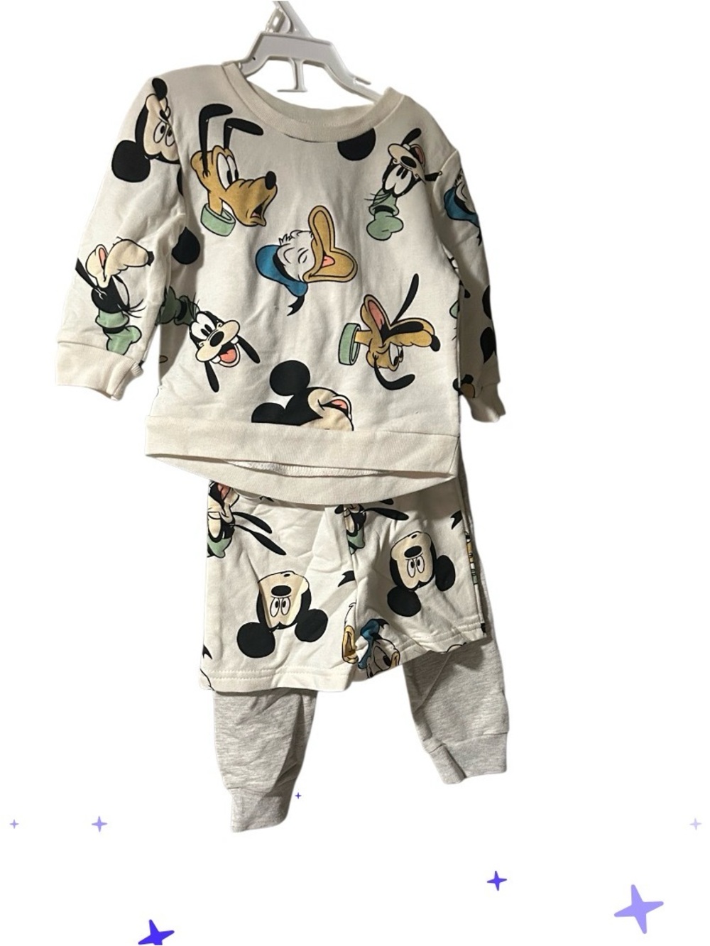Disney Character Cream Kids Set with Mickey & Friends